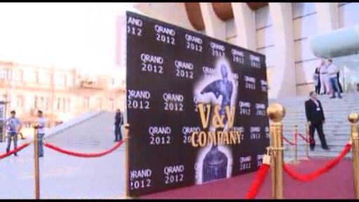 16-cı “Qrand - 2012” mükafatlandırma mərasimi reallaşdı