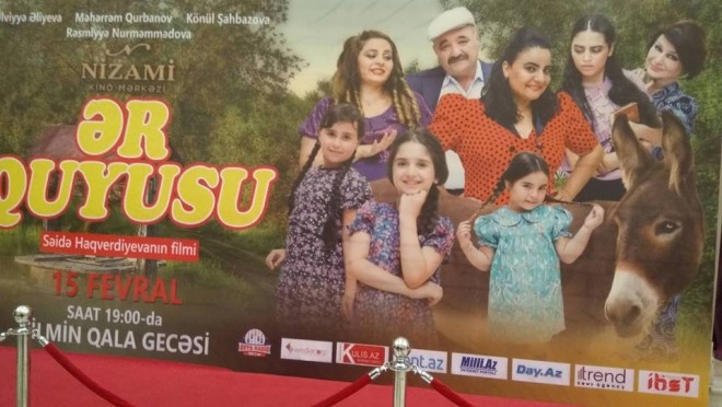 Məşhurlar "Ər quyusu"nun təqdimatında 