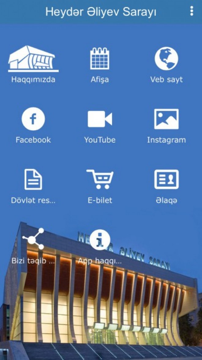 Heydər Əliyev sarayı yeniliyə imza atdı 
