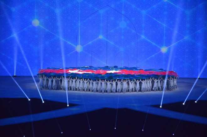 İslam Həmrəylik Oyunlarının açılışından möhtəşəm videolar