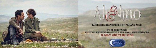 "Əli və Nino” filmi Lüksemburq kinoteatrında 
