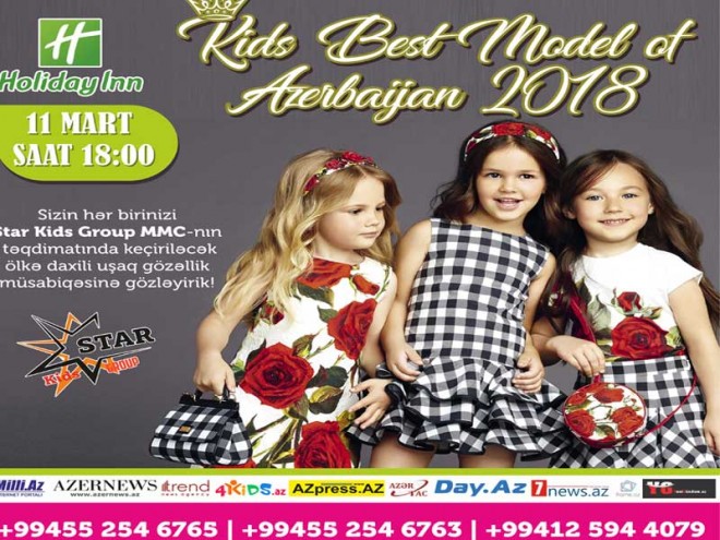 “Kids Best Model of Azerbaijan 2018”də 88 model məharətini göstərdi - reportaj+foto