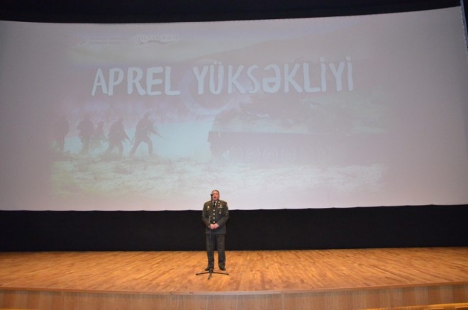  “Aprel yüksəkliyi” filminin təqdimatı oldu - foto