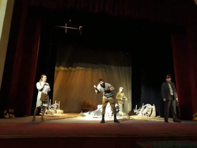  İrəvan Teatrının Gəncə qastrolu - foto