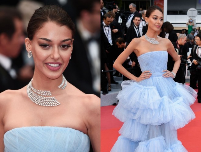 Aktrisa Kann Film Festivalına qatıldı - foto