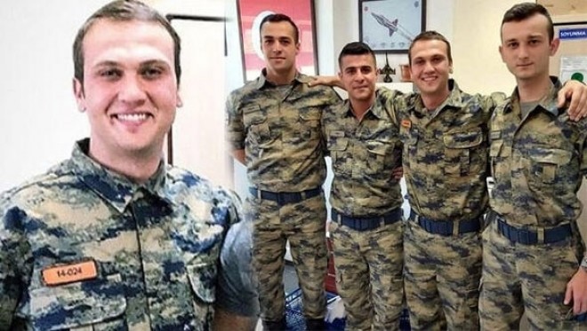 Aktyor əsgərlik şəkillərini paylaşdı