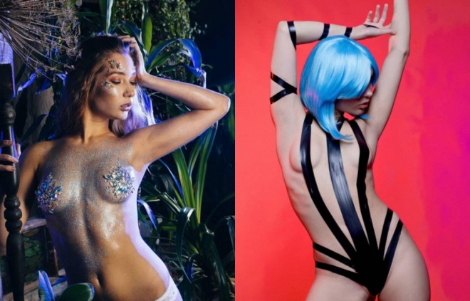 Model "İlin qızı" yarışmasına qatılır - foto