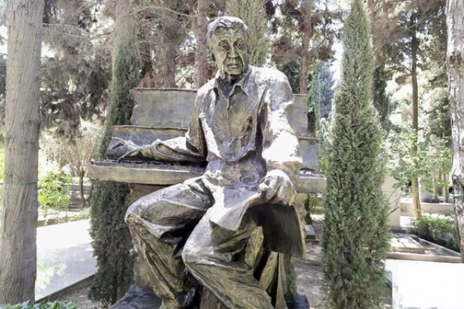 Arif Məlikovun abidəsi ucaldıldı - foto