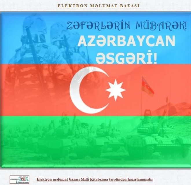 “Zəfərlərin mübarək! Azərbaycan əsgəri” 
