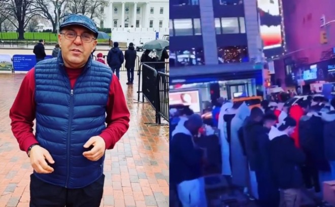 Elariz ABŞ-dan video paylaşdı